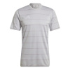 adidas Men's Campeon 21 Short-Sleeve Performance T-Shirt Team Light Grey XS