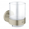 Grohe Essentials - Pohár s držiakom, kartáčovaný nikel 40447EN1