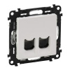 Legrand Valena Life - Zásuvka RJ45 Cat.5e UTP 2x
