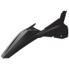 POLIS PLASTIC REAR FENDER, WHT/WHT