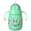 Tommee Tippee Netečúci Hrnček Superstar So Slamkou 300ml 6m+ Green