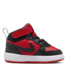 Nike Court Borough Mid 2 Baby/Toddler Shoe Red/Black C9 (26.5)