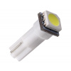 LED auto žiarovka T5 LED 0,5W 12V biela