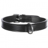 Trixie Obojok ACTIVE kožený (L-XL) 52-63 cm/30 mm, - čierny