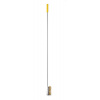 CODROIPO Kefa do pizza pece s mosadznými štetinami - zvislý, 170x55x1700 mm | CODROIPO, 525647