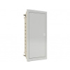 Rozvodnica pod omietku 36+6 modulov IP40 biele plechové dvere 107103