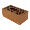 Hnedé obrúsky moderné retro prelamované 25 cm (Hnedé obrúsky moderné retro prelamované 25 cm)
