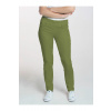 Dámske zdravotnícke slim nohavice s elastanom M-100X, khaki (Zdravotnícke oblečenie)