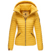 Marikoo LOWENBABY Dámska prechodná bunda s kapucňou, žltá - XXL