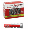 FISCHER kolíky kolík duopower 5x25 100 kusov