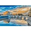 Vymalujsisam.sk Maľovanie podľa čísiel - Anjelský most v Ríme Veľkosť: 40x60cm, Rám: Bez rámu, iba zrolované plátno