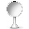 Simplehuman Sensor Touch, Dual LED osvetlenie, 5x, dobíjacie, biela oceľ