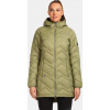 Dámský zimní kabát KILPI Leila zelený Velikost: 36