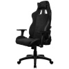 AROZZI herní židle AVANTI Soft Fabric Pure Black/ látkový povrch/ černá AVANTI-SFB-PBK