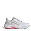 adidas Courtjam Control 3 Tennis Shoes Womens White/Pink 7 (40.7)