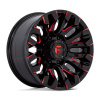 Fuel D829 QUAKE disk 18x9 8x165.1 125.1 ET1, Gloss black