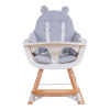 CHILDHOME Sedacia podložka do stoličky Evolu Grey
