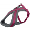 TRIXIE Nylonový postroj PREMIUM podšitý 30-40cm/15mm (XS-S), - orchidej