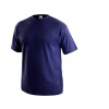 Tričko CXS DANIEL, krátký rukáv, tmavě modré, vel. 5XL
