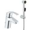 GROHE Eurosmart Páková umývadlová batéria s ručnou sprškou, DN 15 S-Size, chróm 23124002 GRO 23124002