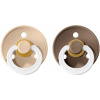 Cumlík Bibs Colour cumlík z prírodného kaučuku 2 ks Vanilla Nočná / Dark Oak Nočná - veľkosť 1 (0-6 m.) (0352361)