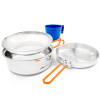 Súprava riadu GSI Glacier Stainless 1 Person Mess Kit