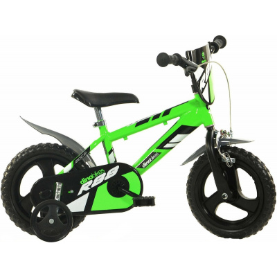 DINO Bikes - Detský bicykel 12" 412UL - zelený 2017