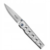 McUta MC-037D Turistický nôž (Mcusta Shinra Katana VG-10 Damask 7 cm)