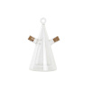 Bravissima Kitchen Sada oleja a octu DKD Home Decor 10,5 x 9 x 18 cm Transparentná Korok 300 ml Borokremičité sklo