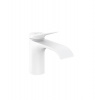 Hansgrohe Umyvadlová baterie Vivenis bez výpusti matná bílá 75012700