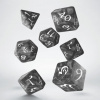 Q-Workshop Classic RPG Dice Set (7 dice) šedá / bílá