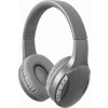 GEMBIRD Sluchátka BTHS-01, mikrofon, Bluetooth, stříbrné