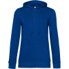 B&C INSPIRE ZIPPED HOOD WOMEN / Dámska mikina s kapucňou - kráľovská modrá M