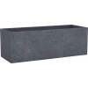 Scheurich Kvetináč C-Cube Long - Stony Black - 80 cm