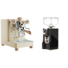 Lelit Bianca PL162T V3, gold + Eureka Mignon Specialita, CR black