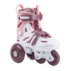 Detské kolieskové korčule Cariboo Ballerina s LED kolieskami, fialové Velikost brusle: 31-35