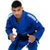 BJJ kimono gi Tatami Elements Superlite - Blue modrá + BÍLÝ PÁSEK Velikost: A2