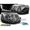 Tuning-tec Predné svetlomety TRUE DRL CHROME pasujú na VW T5 2010-2015
