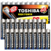 Alkalická batéria Toshiba AAA (R3) 20 ks