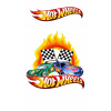 CUKROVÁ TLAČ jedlý obrázok na tortu Cukrová hmota HOT WHEELS AUTÁ AUTO + TEXT 4