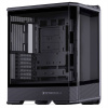 Jonsbo D400, Midi Tower, ATX, Tempered Glass - black D400 BLACK