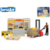 Bruder 62251 BWORLD Pobočka přepravce DHL s figurkou