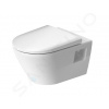Duravit D-Neo Závesné WC, Rimless, biela 2578090000