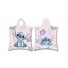 Jerry Fabrics Plážová osuška pončo Lilo a Stitch Pink 50 x 115 cm