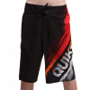 Detská košeľa - Krátky quiksilver 16 kraťasov čierny (Quixilver Black Print Shorts (16L))
