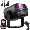 LED REFLEKTOR SCÉNICKÉ SVETLO DISKOTÉKOVÝ PROJEKTOR LAMPY NA PÁRTY 3V1