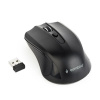 GEMBIRD myš MUSW-4B-04, černá, bezdrátová, USB nano receiver MUSW-4B-04