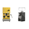 Profitec GO, yellow + Eureka Mignon Specialita, CR anthracite