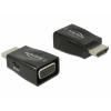 Delock 65902 HDMI / VGA adaptér [1x HDMI zástrčka - 1x D-SUB zásuvka 15-pólová] čierna; 65902