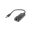 LANBERG USB->RJ45 ETHERNET ADAPTÉR SÍŤOVÁ KARTA USB 3.0 1X RJ45 1GB KABEL NC-1000-01